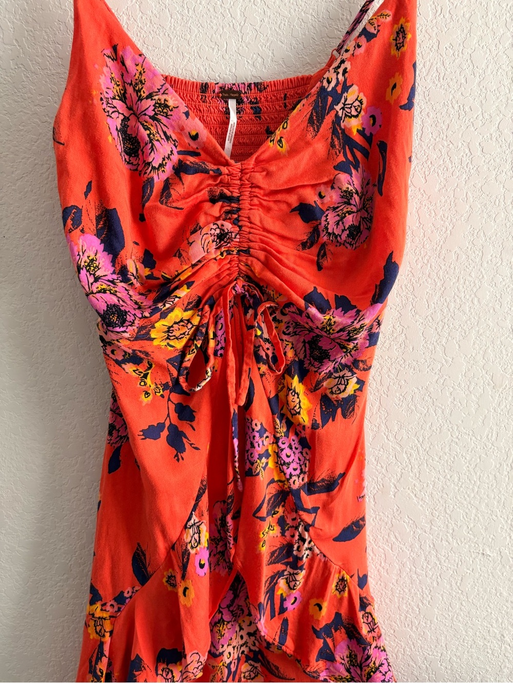 Free People "Happy Heart" Mini Dress SMALL - Picture 5 of 7